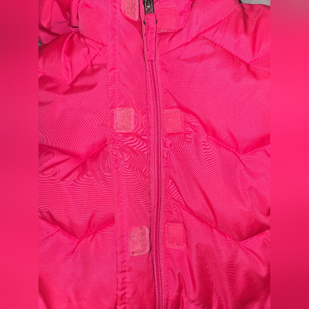 Warm Girls Pink Winter Jacket - Picture 2 of 6